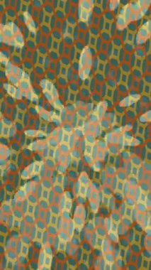 Dijital doku yüzey tasarım biçimi ile modern video animasyonu için gelişmiş hareket grafikleri