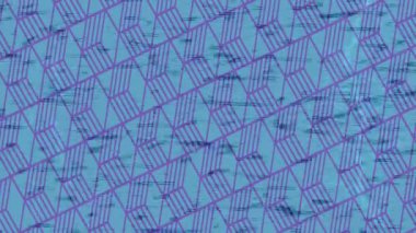 Benzersiz video giriş tasarımı projeleri için detaylı yüzey kalıbı film animasyon stili grafik girişi