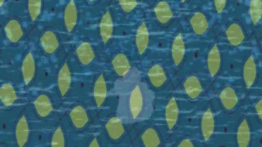 Lüks hareket projeleri için soyut tasarım stili animasyonu olan üst düzey dijital doku