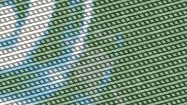 Benzersiz hareket dokusu tasarım sanatı ile profesyonel video düzenleme için modern soyut grafikler