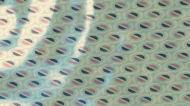 Lüks hareket projeleri için soyut tasarım stili animasyonu olan üst düzey dijital doku