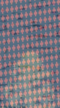 Benzersiz video giriş tasarımı projeleri için detaylı yüzey kalıbı film animasyon stili grafik girişi