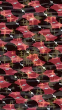 Lüks hareket projeleri için soyut tasarım stili animasyonu olan üst düzey dijital doku