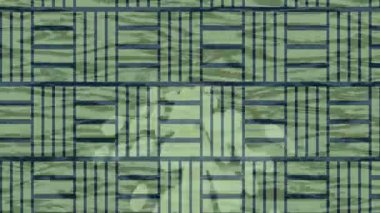 Soyut hareket desenli fütüristik video üretimi için dinamik dijital arkaplan