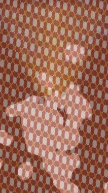 Modern medya üretimi için fütüristik dijital soyut doku sinematik tarz hareketli grafik ögesi