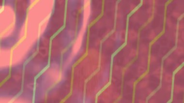 Dijital doku yüzey tasarım biçimi ile modern video animasyonu için gelişmiş hareket grafikleri