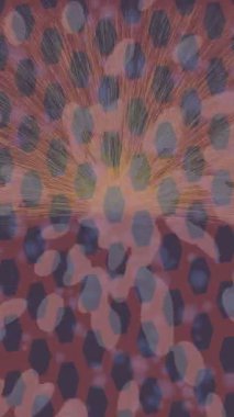 Organik desenli yüzey giriş stili video film sanatı ile soyut arkaplan tasarımı