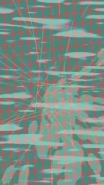 Benzersiz dijital animasyon tarzı grafikleri olan yaratıcı ortam tasarımı için yenilikçi hareket dokusu