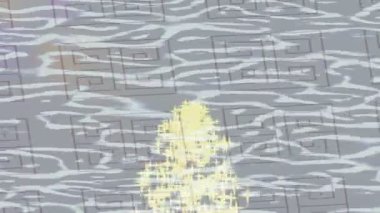 Benzersiz hareket grafikleri tasarım sanatına sahip yaratıcı film üretimi için özet bir arkaplan