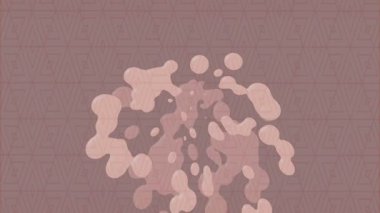 Benzersiz dijital animasyon tarzı grafikleri olan yaratıcı ortam tasarımı için yenilikçi hareket dokusu