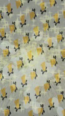 Lüks hareket projeleri için soyut tasarım stili animasyonu olan üst düzey dijital doku