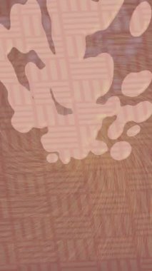 Benzersiz dijital animasyon tarzı grafikleri olan yaratıcı ortam tasarımı için yenilikçi hareket dokusu