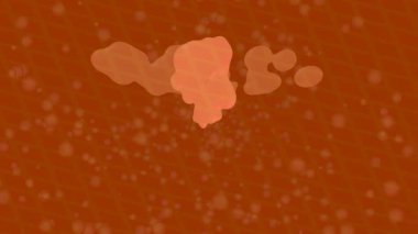 Organik desenli yüzey giriş stili video film sanatı ile soyut arkaplan tasarımı