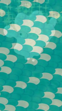 Estetik doku arkaplan tasarımı renkli hareket grafikleri ile moda film giriş profosyoneli