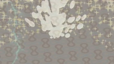 Benzersiz hareket dokusu tasarım sanatı ile profesyonel video düzenleme için modern soyut grafikler