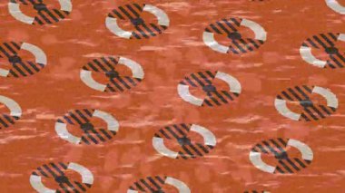 Benzersiz hareket grafikleri tasarım sanatına sahip yaratıcı film üretimi için özet bir arkaplan