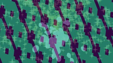 Organik desenli yüzey giriş stili video film sanatı ile soyut arkaplan tasarımı