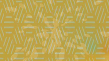 Soyut hareket desenli fütüristik video üretimi için dinamik dijital arkaplan