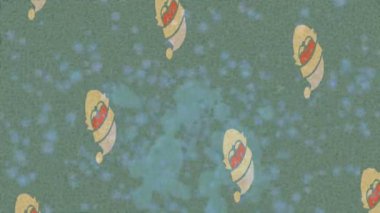 Estetik doku arkaplan tasarımı renkli hareket grafikleri ile moda film giriş profosyoneli