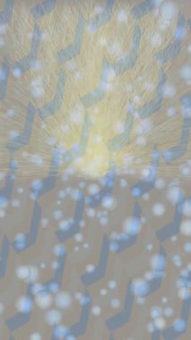 Soyut hareket desenli fütüristik video üretimi için dinamik dijital arkaplan