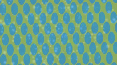 Benzersiz dijital animasyon tarzı grafikleri olan yaratıcı ortam tasarımı için yenilikçi hareket dokusu