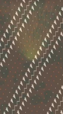 Modern medya üretimi için fütüristik dijital soyut doku sinematik tarz hareketli grafik ögesi