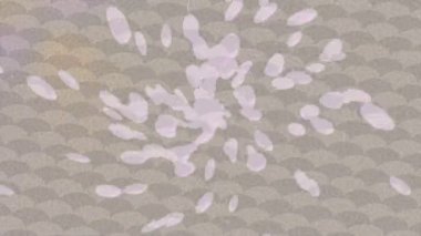 Lüks hareket projeleri için soyut tasarım stili animasyonu olan üst düzey dijital doku