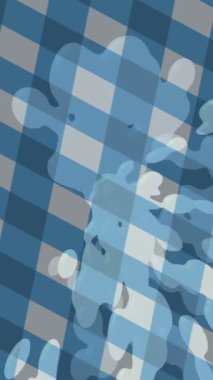 Benzersiz dijital animasyon tarzı grafikleri olan yaratıcı ortam tasarımı için yenilikçi hareket dokusu