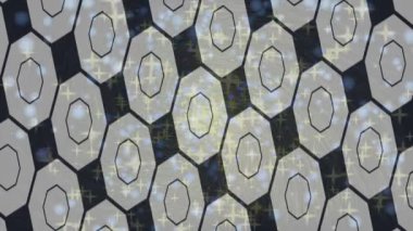 Organik desenli yüzey giriş stili video film sanatı ile soyut arkaplan tasarımı