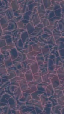 Organik desenli yüzey giriş stili video film sanatı ile soyut arkaplan tasarımı