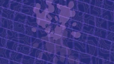 Lüks hareket projeleri için soyut tasarım stili animasyonu olan üst düzey dijital doku