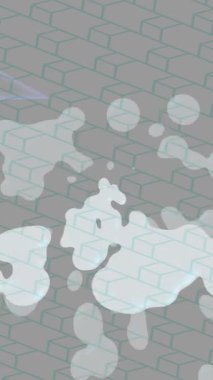 Benzersiz dijital hareket grafiklerine sahip yaratıcı sinematik projeler için yumuşak animasyon yüzeyi