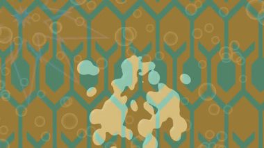 Benzersiz hareket dokusu tasarım sanatı ile profesyonel video düzenleme için modern soyut grafikler