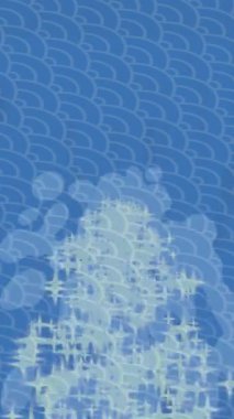 Benzersiz dijital animasyon tarzı grafikleri olan yaratıcı ortam tasarımı için yenilikçi hareket dokusu