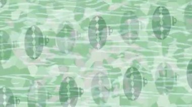 Benzersiz hareket grafikleri tasarım sanatına sahip yaratıcı film üretimi için özet bir arkaplan