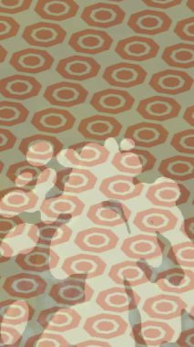 Profesyonel video projeleri sanat tarzı için organik hareketli arkaplan tasarımı