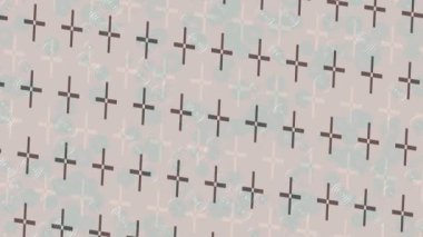 Soyut hareket desenli fütüristik video üretimi için dinamik dijital arkaplan