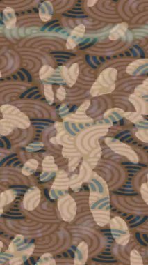 Dijital doku yüzey tasarım biçimi ile modern video animasyonu için gelişmiş hareket grafikleri