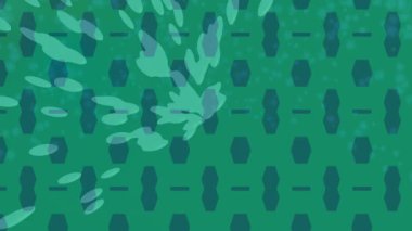 Lüks hareket projeleri için soyut tasarım stili animasyonu olan üst düzey dijital doku