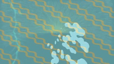 Organik desenli yüzey giriş stili video film sanatı ile soyut arkaplan tasarımı