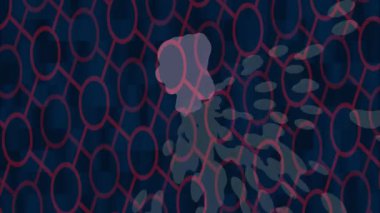 Benzersiz dijital hareket grafiklerine sahip yaratıcı sinematik projeler için yumuşak animasyon yüzeyi