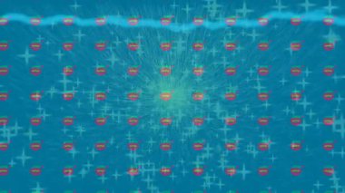 Organik desenli yüzey giriş stili video film sanatı ile soyut arkaplan tasarımı