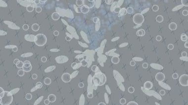 Modern medya üretimi için fütüristik dijital soyut doku sinematik tarz hareketli grafik ögesi