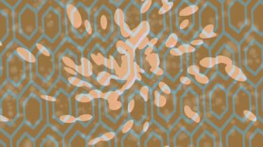 Yaratıcı video düzenleme film arkaplan tasarımı için minimalist organik hareket grafikleri