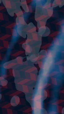 Soyut hareket desenli fütüristik video üretimi için dinamik dijital arkaplan