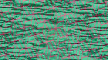 Benzersiz dijital animasyon tarzı grafikleri olan yaratıcı ortam tasarımı için yenilikçi hareket dokusu