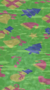 Lüks hareket projeleri için soyut tasarım stili animasyonu olan üst düzey dijital doku