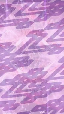 Benzersiz dijital animasyon tarzı grafikleri olan yaratıcı ortam tasarımı için yenilikçi hareket dokusu