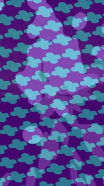 Dijital doku yüzey tasarım biçimi ile modern video animasyonu için gelişmiş hareket grafikleri