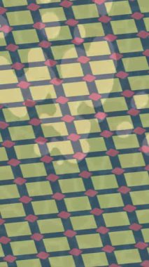 Benzersiz dijital animasyon tarzı grafikleri olan yaratıcı ortam tasarımı için yenilikçi hareket dokusu